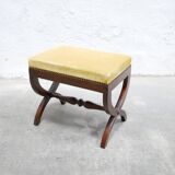 Stool base in X, old foot rest