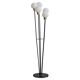 Five-globe opaline glass floor lamp by Arlus