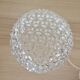 Touch lamp, vintage cut glass, diamond pattern