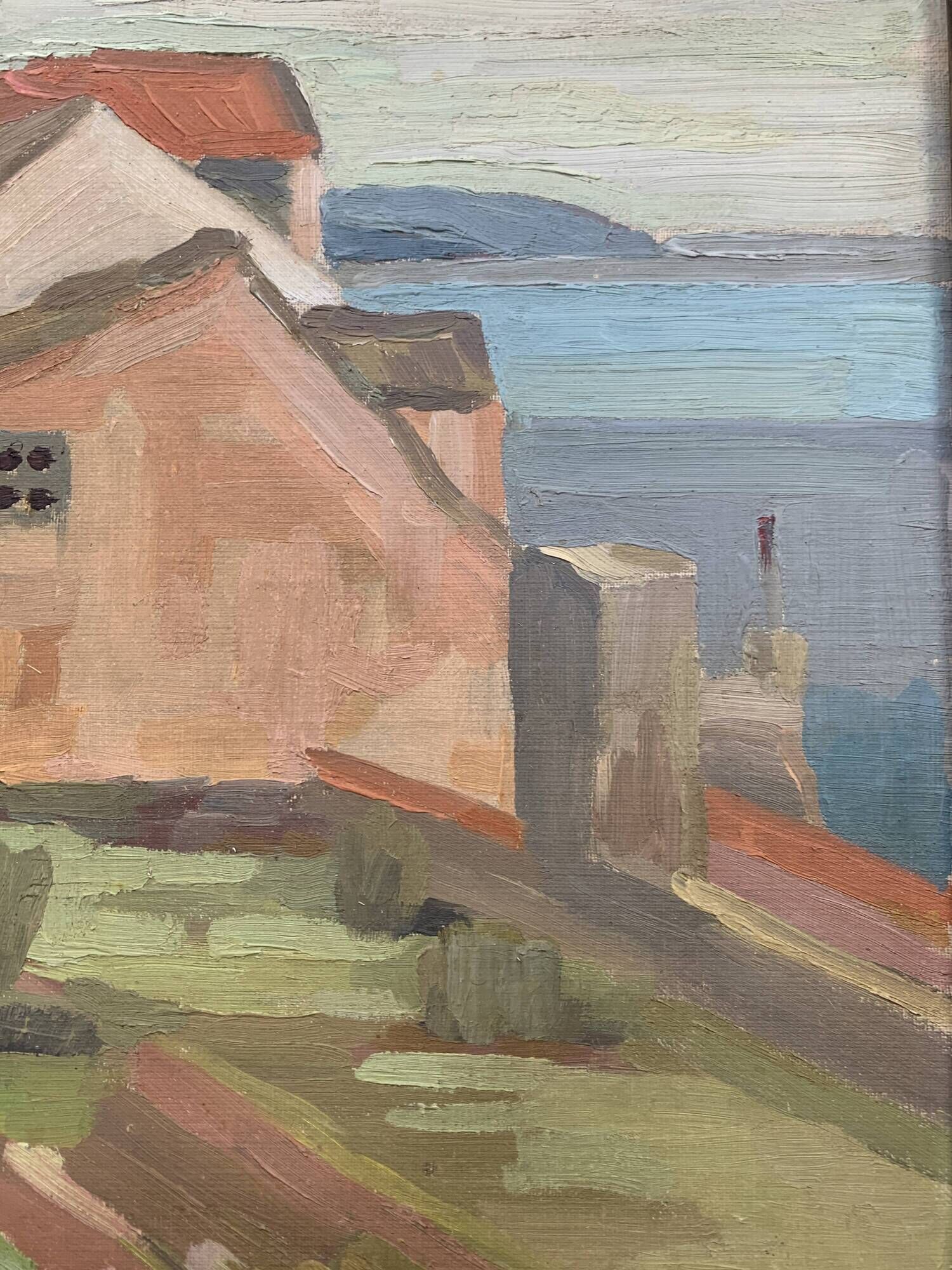 Mid Century Swedish Landscape, A. Ericson, 1955