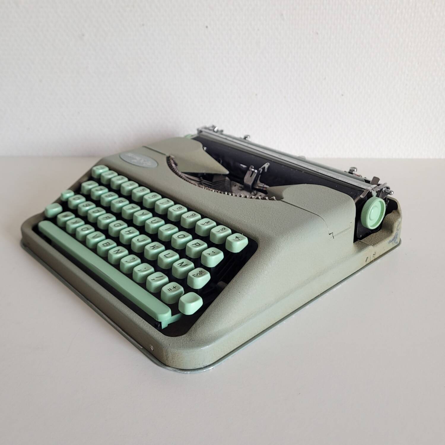 Machine à écrire hermes baby mint vintage
