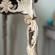 Sellette ancienne patinée – Style Art déco – Charme et authenticité
