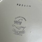 Longwy, Belle Epine earthenware plate circa 1960