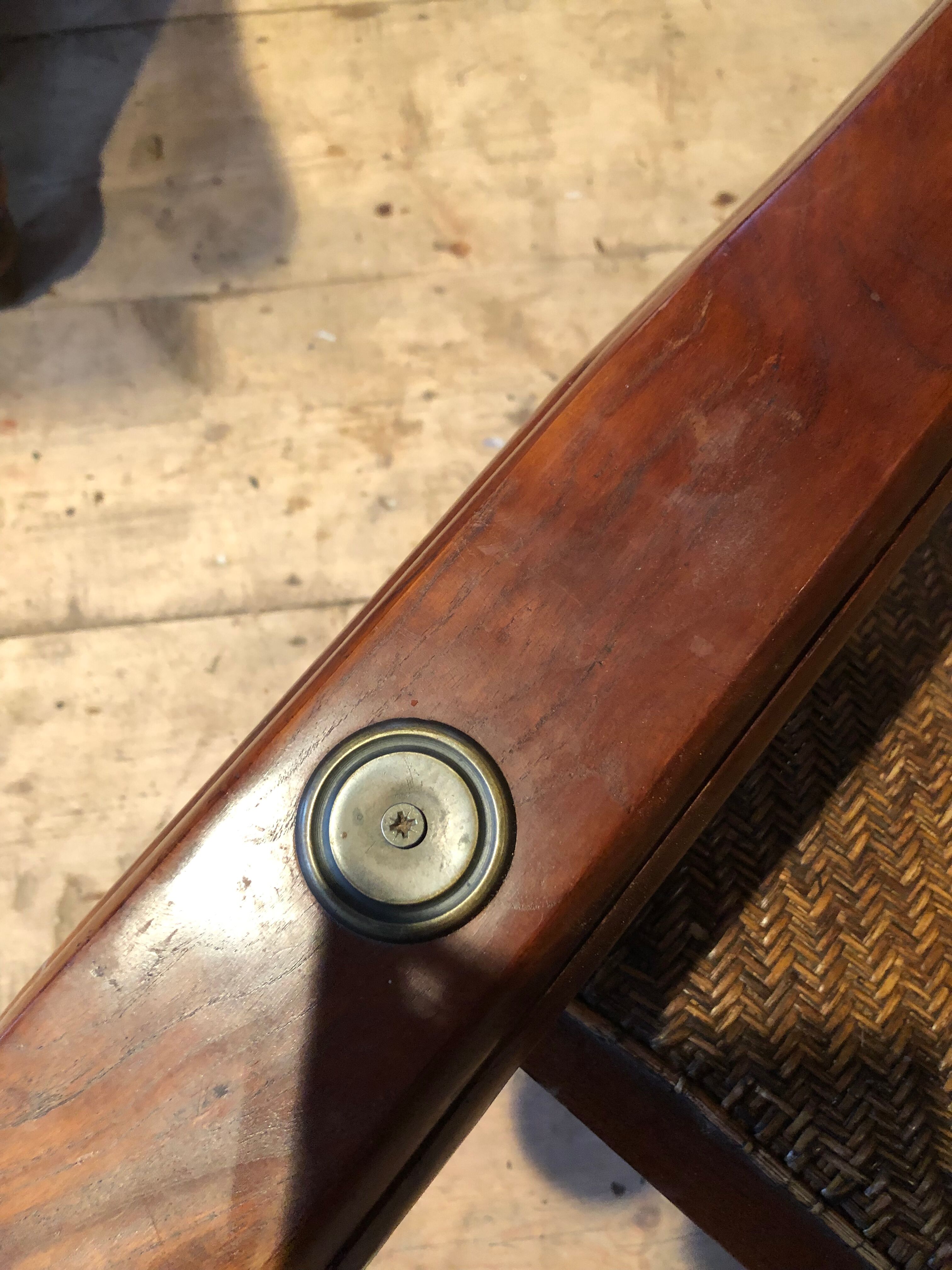 Colonial planter's armchair