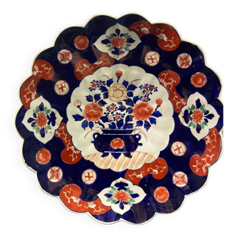 Large 19th century Imari Japan dish