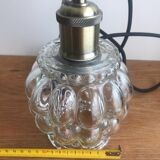 Pendant Light With Vintage Glass Globe Electrical System New