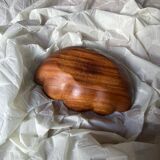 Teak fruit bowl