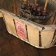 Wire fryer basket with diversion handle