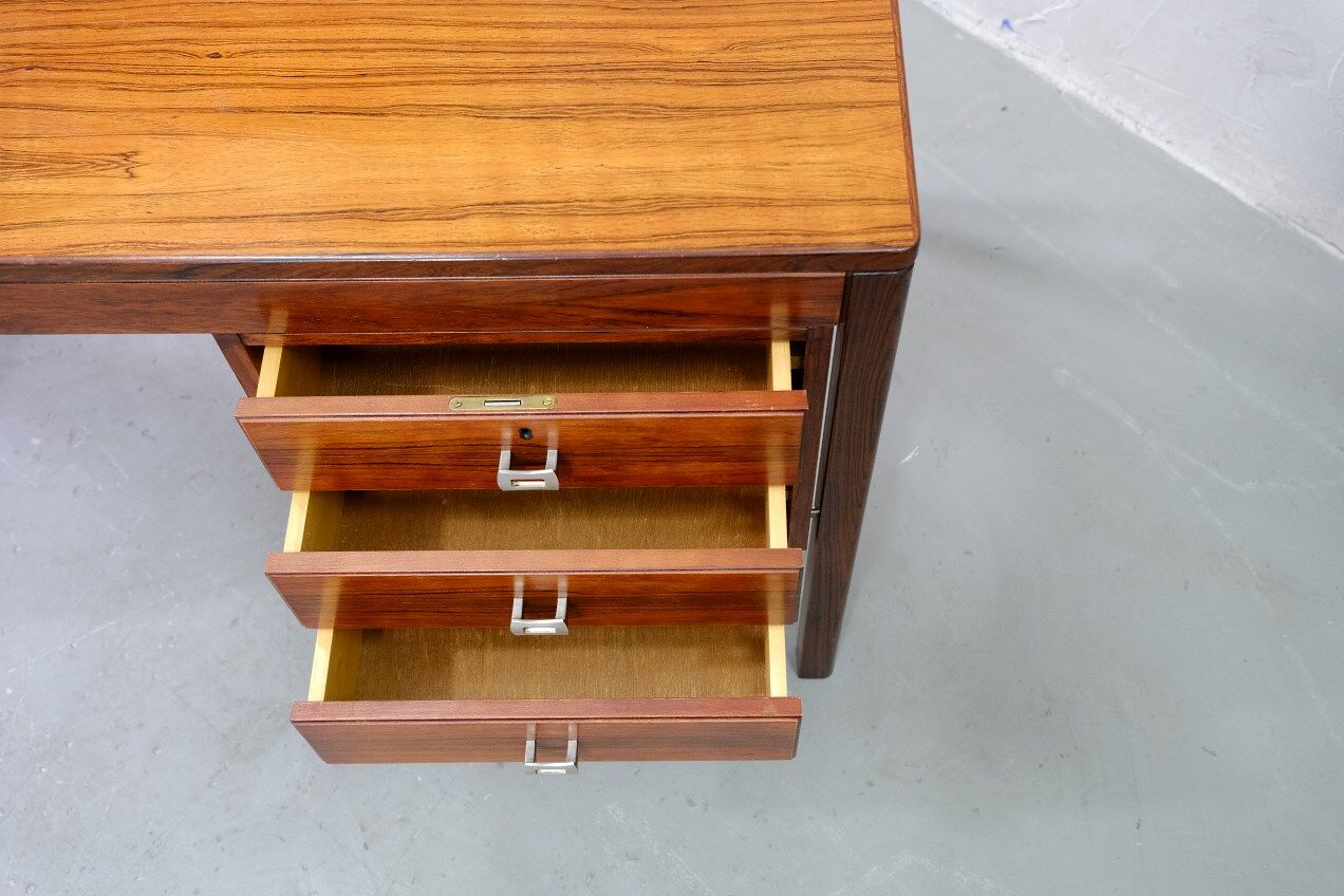 Rosewood Mid Century Desk, Norway 1970's