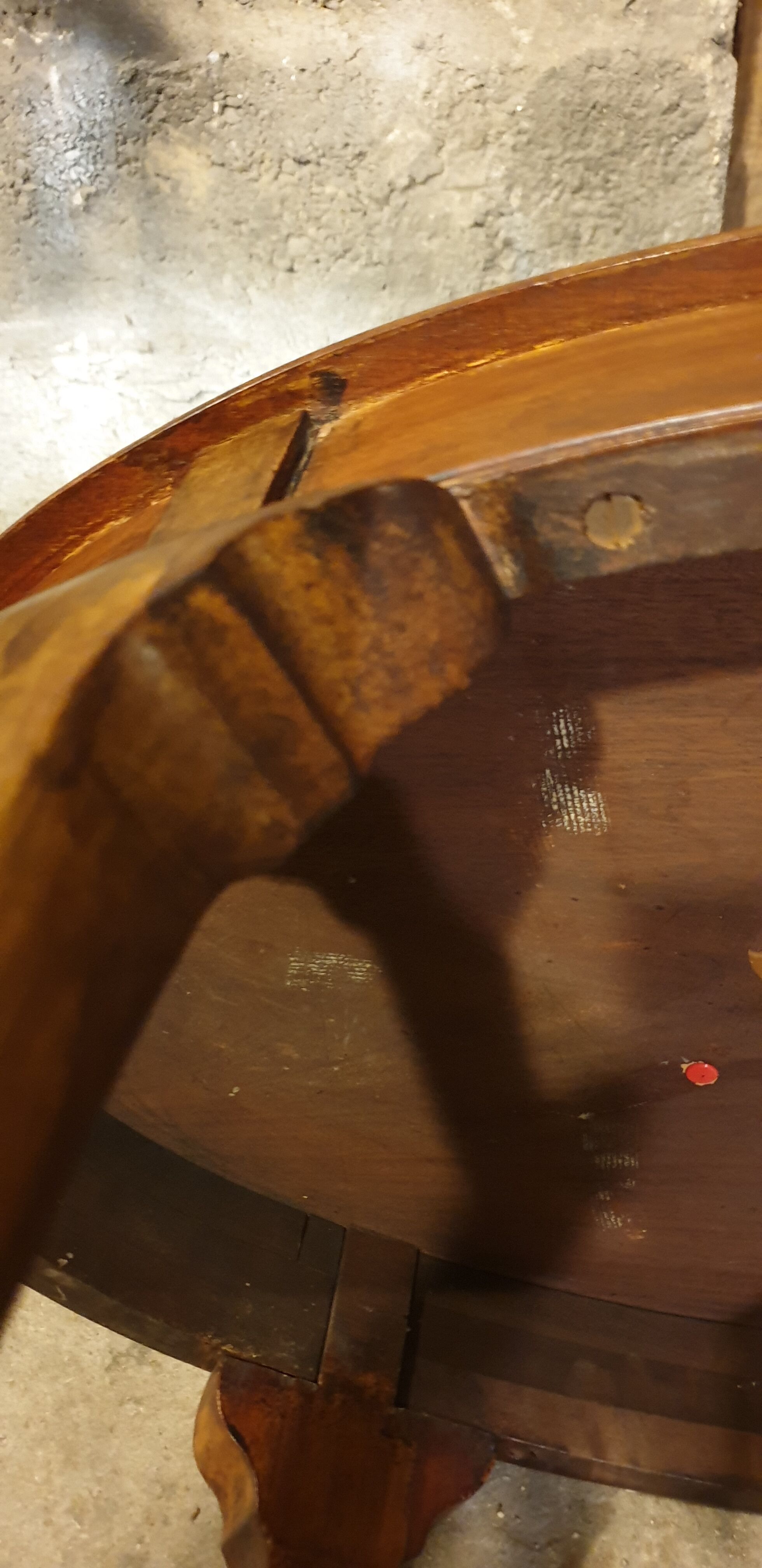 Art nouveau side table