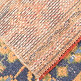 Long hallway turkish runner rug 341x81cm