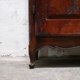 Antique wooden wardrobe