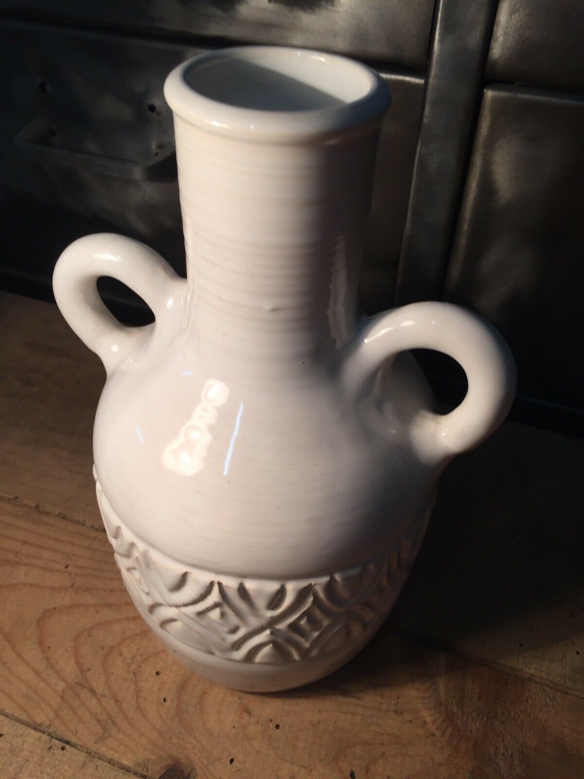 Ceramic vase from Wisques Abbey