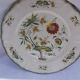 Round plate Sarreguemines