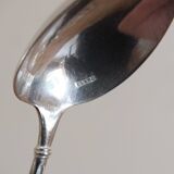 Armand Fresnais, 6 small silver metal spoons, Russian model