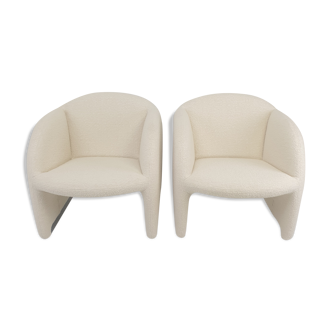 Set of 2 "Ben" Chairs by Pierre Paulin for Artifort, 1980s