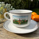 Large cup and saucer Villeroy and Boch Naïf