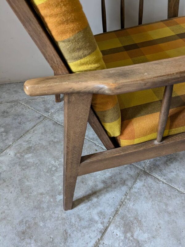 Paire de fauteuils années 60 style scandinave marque Stella