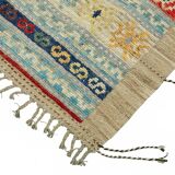 Hand-Knotted Turkish Contemporary 205 cm x 292 cm Multicolor Wool Carpet