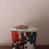 Box/Small jar/Empty pocket/Candy box with Japanese cherry blossom lid
