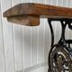 Industrial side table