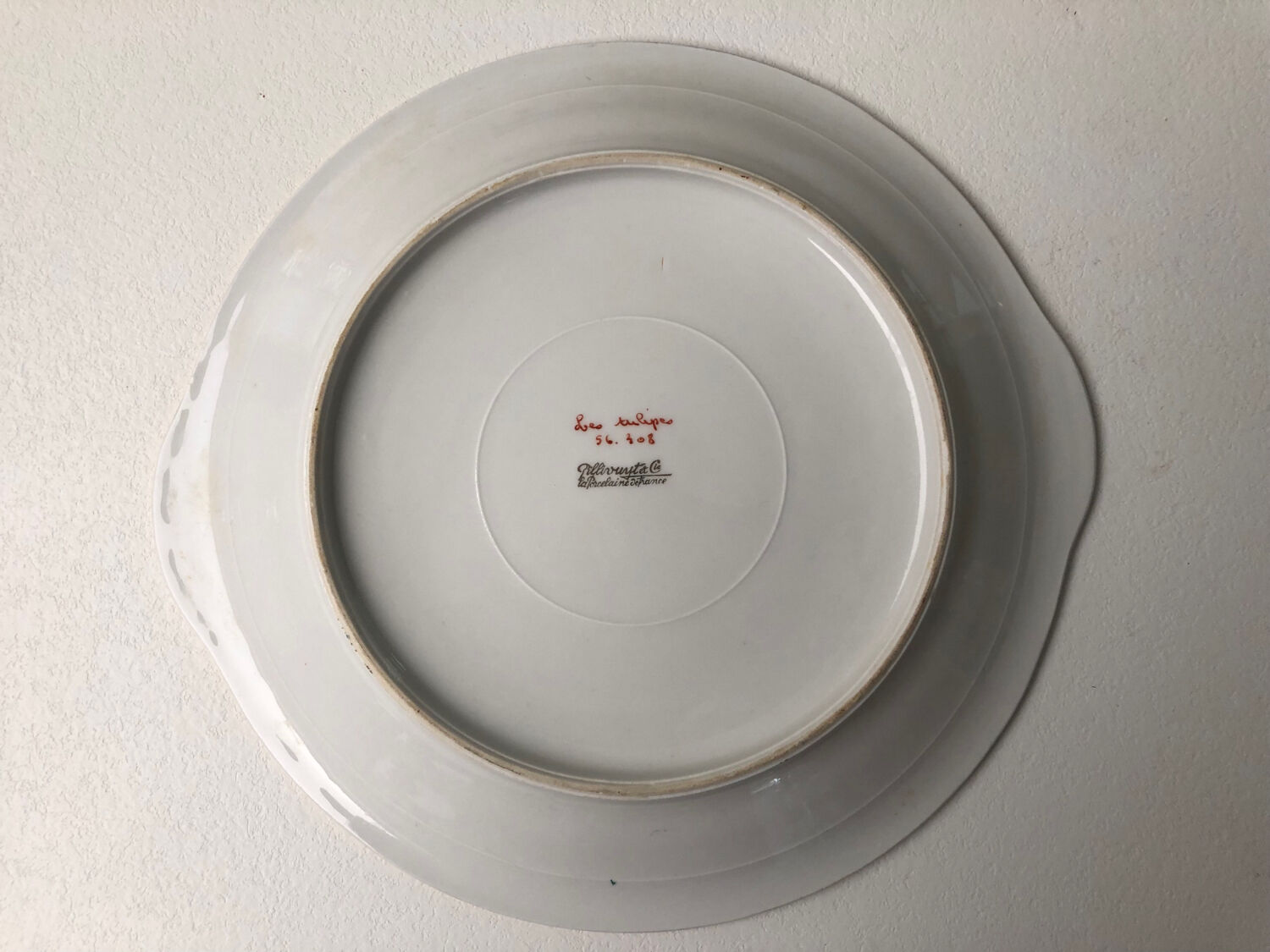 Pillivuyt et Cie plate