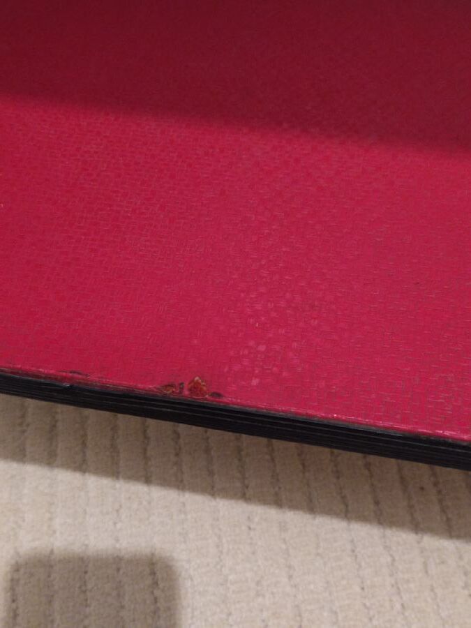 Vintage serving table