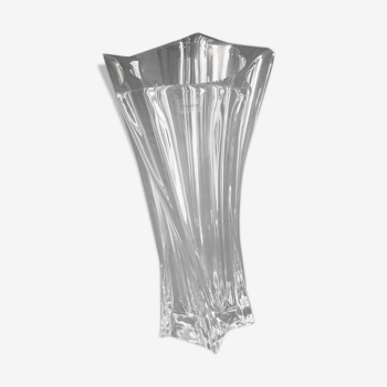 Vase de bohème estampillé