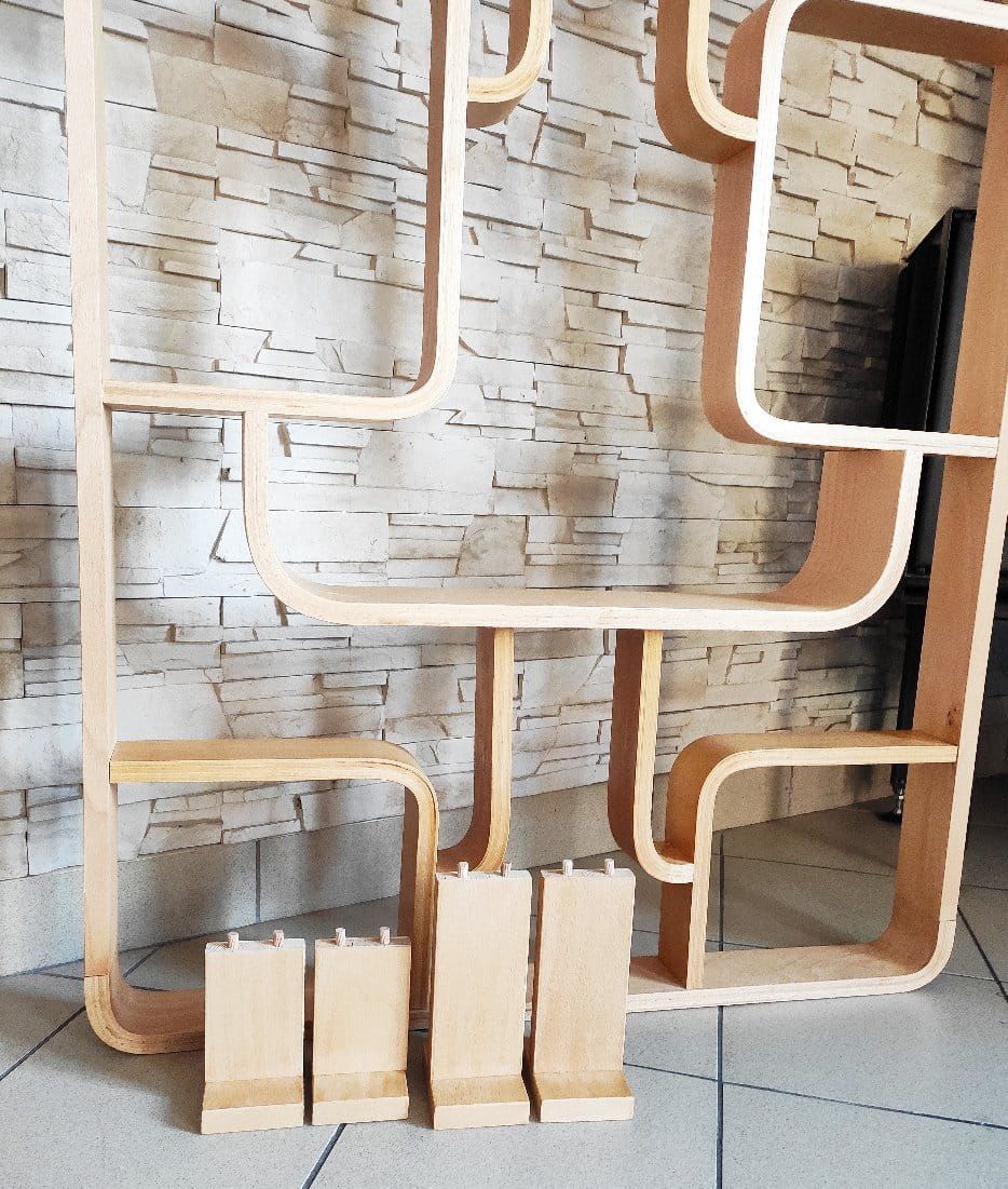 Room divider by L. Volák for Dřevopodnik Holešov, Czechoslovakia, 1960s