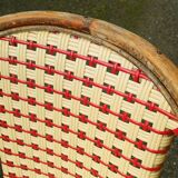 Pair of Parisian bistro chairs Maison Drucker model Fouquet's N°1