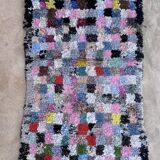 Moroccan Boucherouite Carpet - 106 x 188 cm