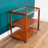 Retro Teak 1960s Meredew Drinks Serving Trolley
