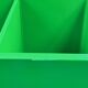 Tabouret coffre Space Age vert Olaf Von Bohr pour Gedy Italie années 60