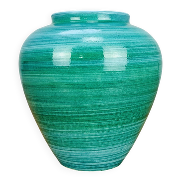Vintage blue/green ceramic vase