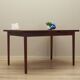 Table en palissandre, design danois, années 1970, production : Danemark