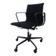 Aluminum black model EA 117 swivel chair by Charles & Ray Eames for Vitra