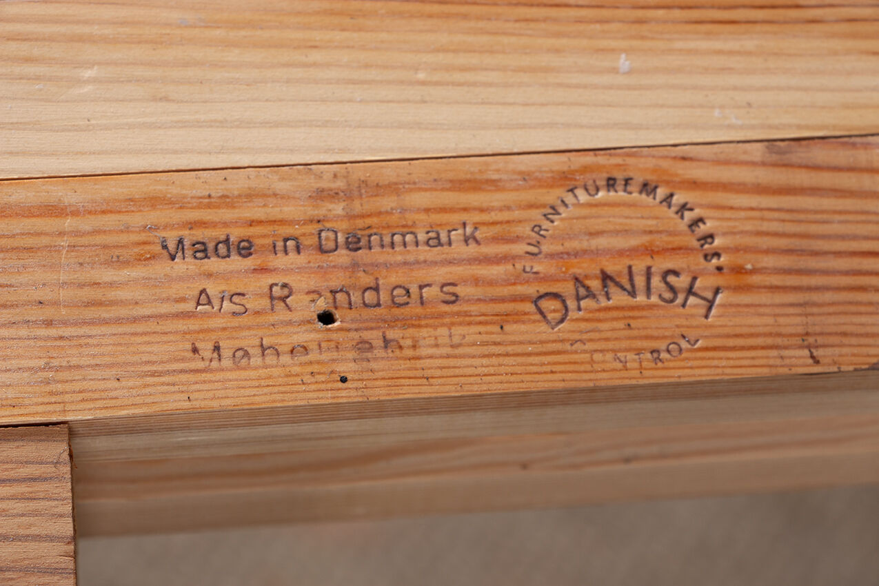 Table de repas, ovale, extensible, Danoise en Palissandre, Harry Østergaard