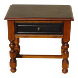 Small rustic bedside table
