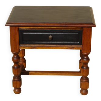 Small rustic bedside table