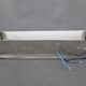 Czechoslovak Art Deco chrome wall light with milk glass, 1930s