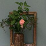 Fire vase art deco, limoges