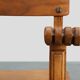 Pair of 2 Rustic carved oak side chairs, Spain ca. 1900