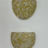 Paire d’appliques murales vintage – Années 70