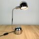 Lampe de bureau orientable chrome années 70