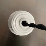 Lot 2 opaline hanging lamps