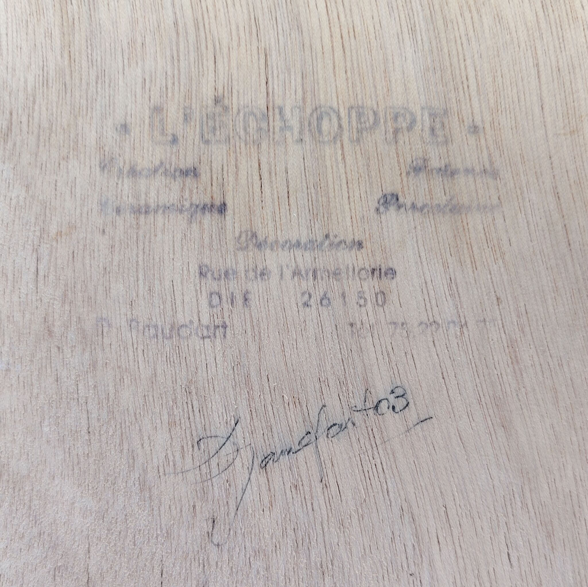 Ceramic trivet, Dominique Baudart, vintage