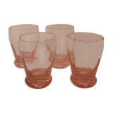 Set de 4 verres shooter Arcoroc en Verre Rose