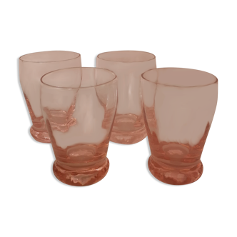 Set de 4 verres shooter Arcoroc en Verre Rose