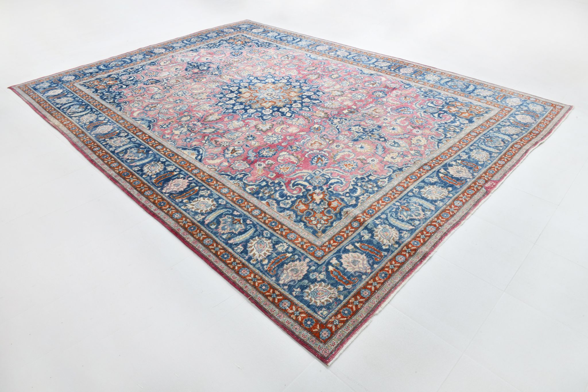 10x13 60s antique large persian rug 307x410cm