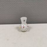 Magnifique vase en trou de serrure de la verrerie Anna Flohr